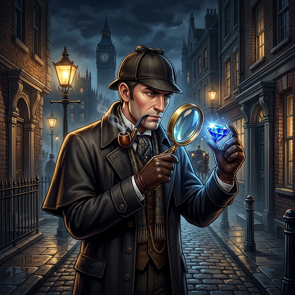 Holmes and the Stolen Stones sur Olympe Casino