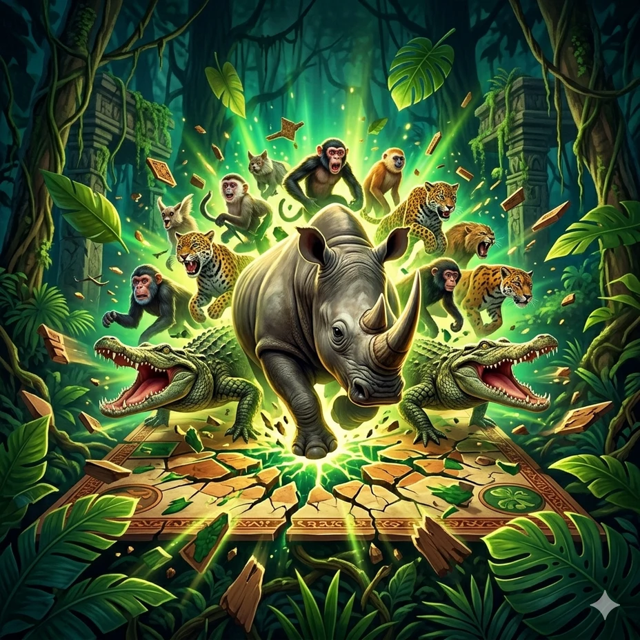 Jumanji sur Olympe Casino